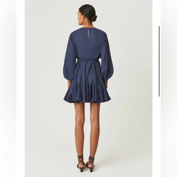 Rhode Navy Blue Ella Dress NWT M - Picture 9 of 10